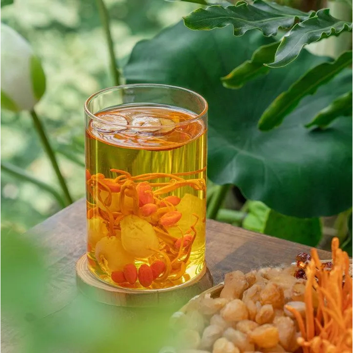 Trà Đông Trùng Hạ Thảo Tứ Vị