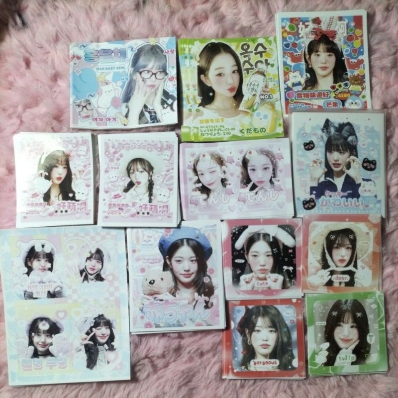 box mix sticker nhãn dán idol Wonyoung | Shopee Việt Nam