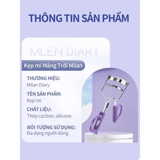 [Y254] Kẹp mi cong MLEN DIARY - Chuyên nghiệp, giữ kiểu, nhanh chóng tiện dụng - Dụng cụ trang điểm làm cong mi cao cấp