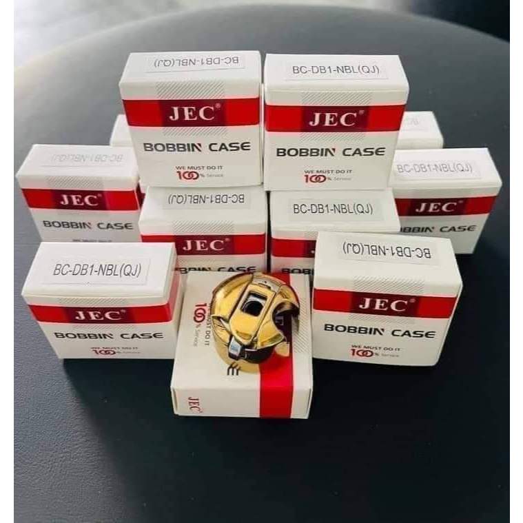 Thoi Vàng Nhật Cao Cấp JEC Ổ Nhỏ Có Lẫy Bên Trong Dùng Cho Máy May 1 Kim Ổ Bé Công Nghiệp