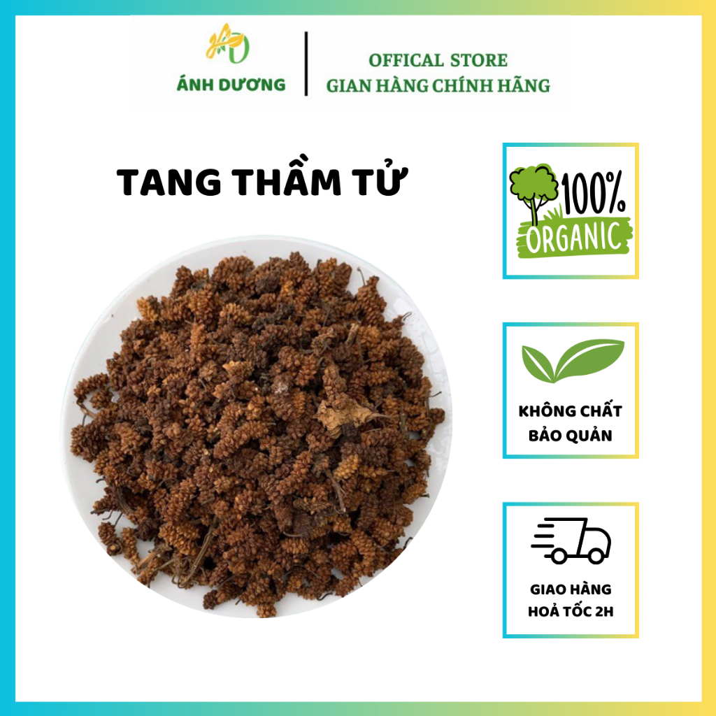 Tang Thầm Tử | Quả Dâu Tằm ( Khô, Sạch ) Hàng Loại 1 Giúp Giảm Bạc Tóc