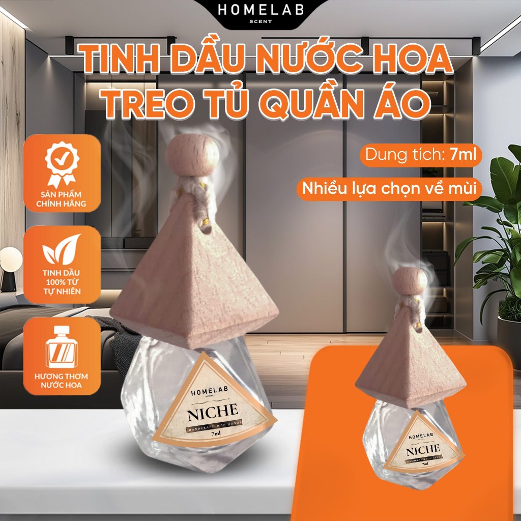 Ảnh Nước hoa treo phòng ngủ & tủ quần áo - nhiều mùi hương nước hoa sang trọng - 7ml 2