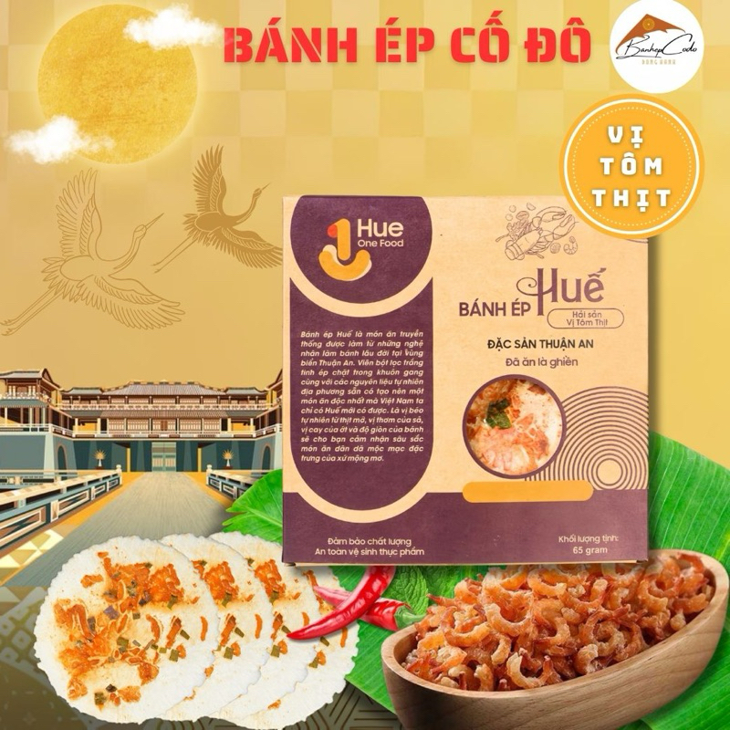 BÁNH ÉP CỐ ĐÔ size to vị tôm thịt hải sản hộp 65g | Shopee Việt Nam
