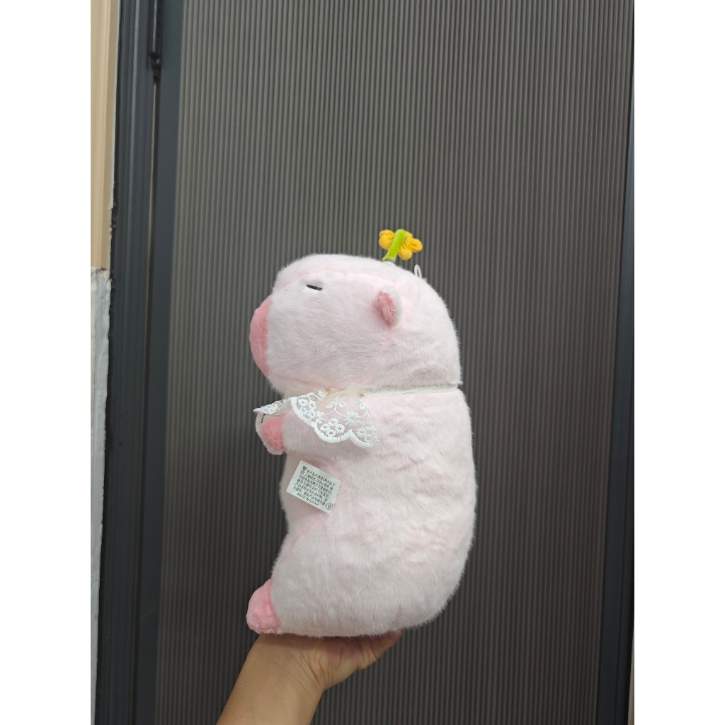 Capybara Chong Chóng Hoa Dễ Thương Gấu Bông Capybara Mũ Chong Chóng Hoa Mẫu Mới Capybara Chuyển Động Vẫy Đáng Yêu