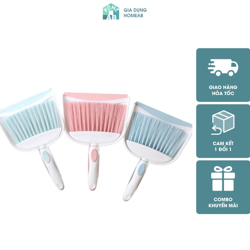 Bộ Chổi Xẻng Mini Quét Bàn Làm Việc, Vi Tính Tiện Lợi 3360 | Shopee ...