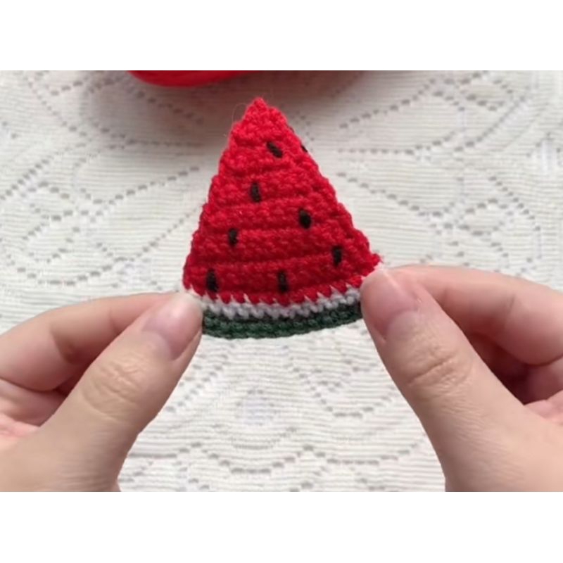 Kẹp Tóc Mái Hình Hoa Quả Len , Kẹp Tóc Rau Củ Bằng Len ,Kẹp Tóc Len Handmade