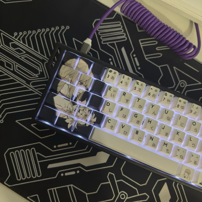 [SẴN GIAO NGAY] Keycap song ngữ Nhật Makima Cherry Profile PBT Dyesub | LHTung Store | BigBuy360 - bigbuy360.vn