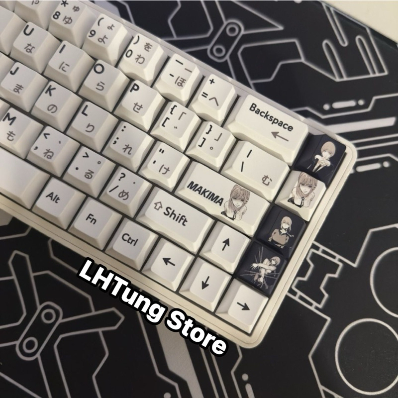 [SẴN GIAO NGAY] Keycap song ngữ Nhật Makima Cherry Profile PBT Dyesub | LHTung Store | BigBuy360 - bigbuy360.vn