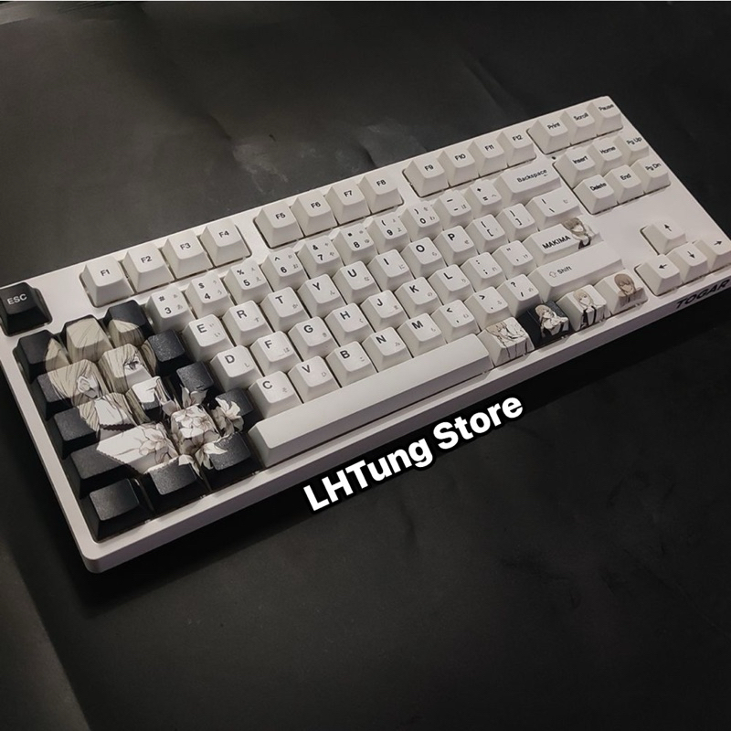 [SẴN GIAO NGAY] Keycap song ngữ Nhật Makima Cherry Profile PBT Dyesub | LHTung Store | BigBuy360 - bigbuy360.vn