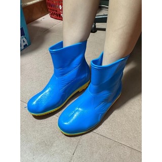 Ủng ngắn làm vườn size 36-43 Trường Thịnh đế vàng, ủng ngắn đi mưa, ủng lao động