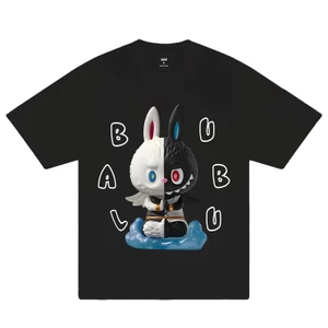 Ao Thun Labubu Monsters Unim Fashion Hottrend Form Unisex Chất Liệu Cotton Cao Cấp Form Rộng