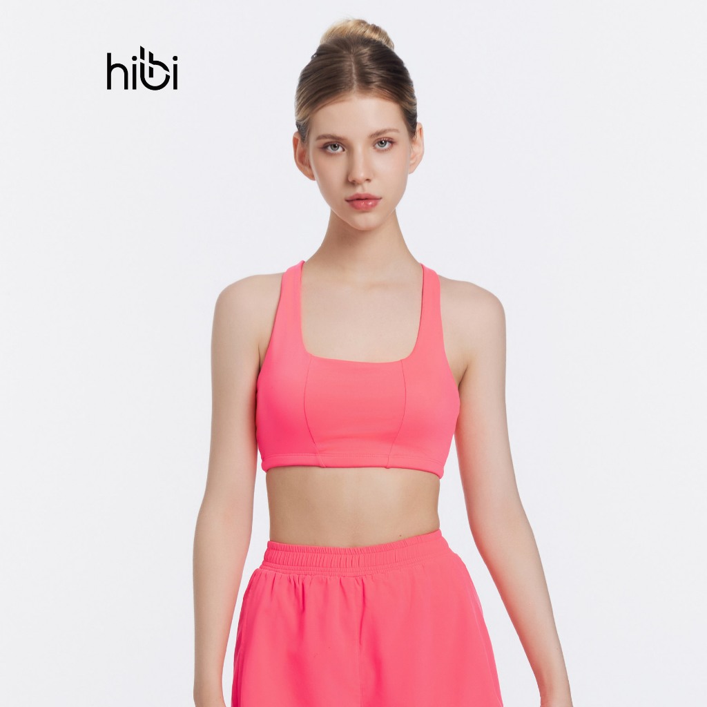 Ảnh Áo Bra Tập Yoga Gym Hibi Sports BA516 Kiểu 2 Dây Đan Chéo, Kèm Mút Ngực 4
