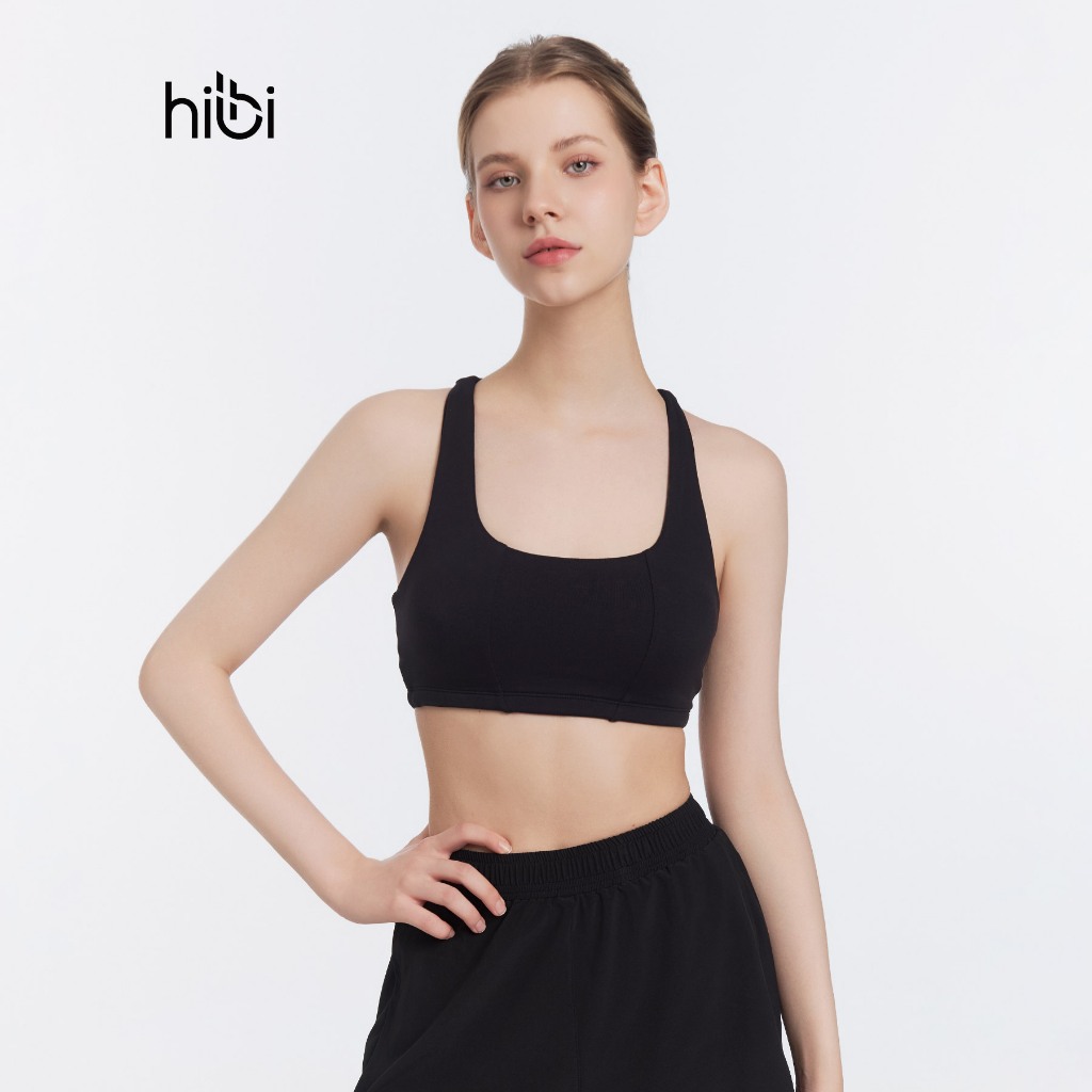 Ảnh Áo Bra Tập Yoga Gym Hibi Sports BA516 Kiểu 2 Dây Đan Chéo, Kèm Mút Ngực 3