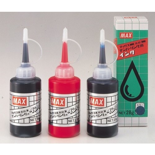 Mực dấu đóng số nhảy MAX NR90220 - 1 lọ - Hàng chính hãng, nhập khẩu Nhật Bản, không cặn, in rõ nét