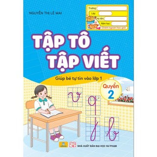 Sách - Combo 5 cuốn: Tập tô tập viết (Giúp bé tự tin vào lớp 1) và Làm quen với Toán - ndbooks