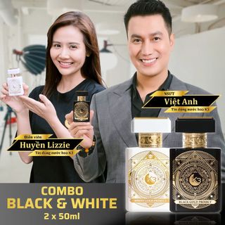 Combo 2 Chai Nam Nữ Black & White 100ML - K3 Perfume