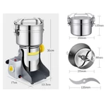 Máy Xay Nghiền Bột Khô Công Nghiệp Z10, Máy Xay Xương Inox 304 Cao Cấp, Công Suất 2980W Xay Bột Nghiền Thực Phẩm — ảnh 3