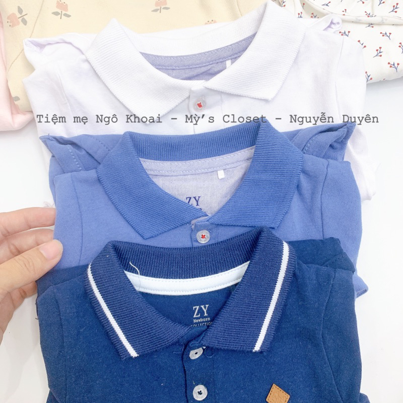 [MD66]❤️12/18-18/24M-2/3Y❤️YAMPY, ZY, CASTRO❤️bodychip/áo liền thân dài tay cho bé yêu NGÔ KHOAI MỲ