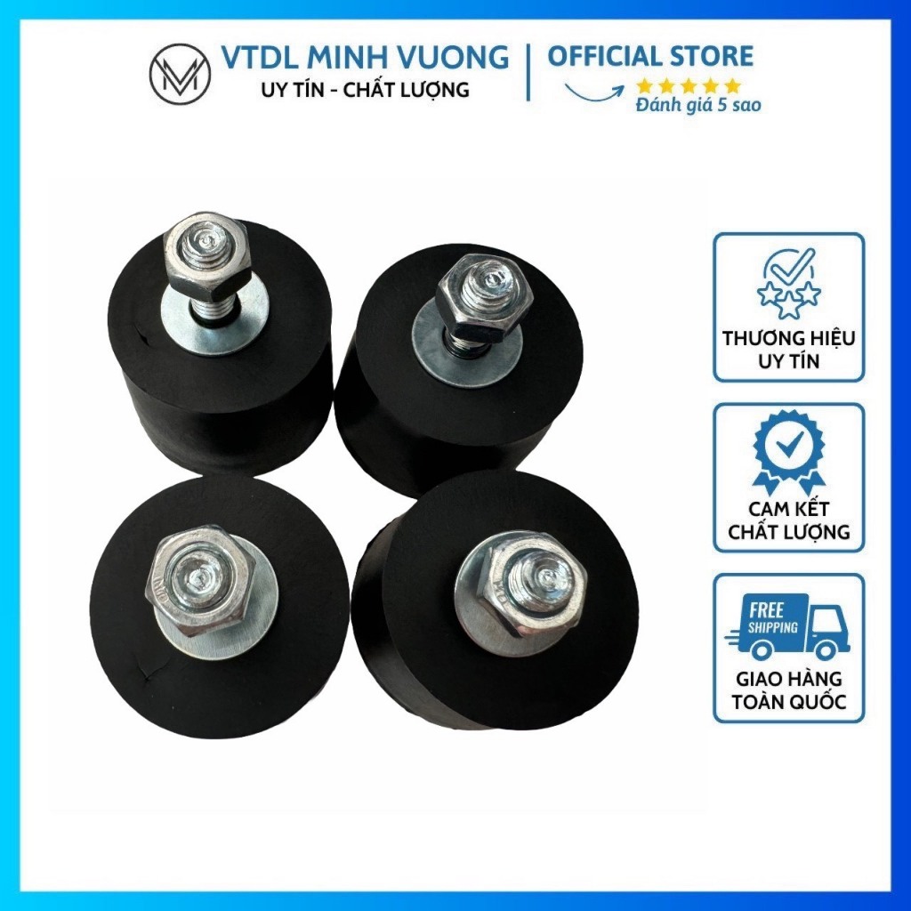 Bộ cao su chống rung cục nóng máy lạnh, điều hòa