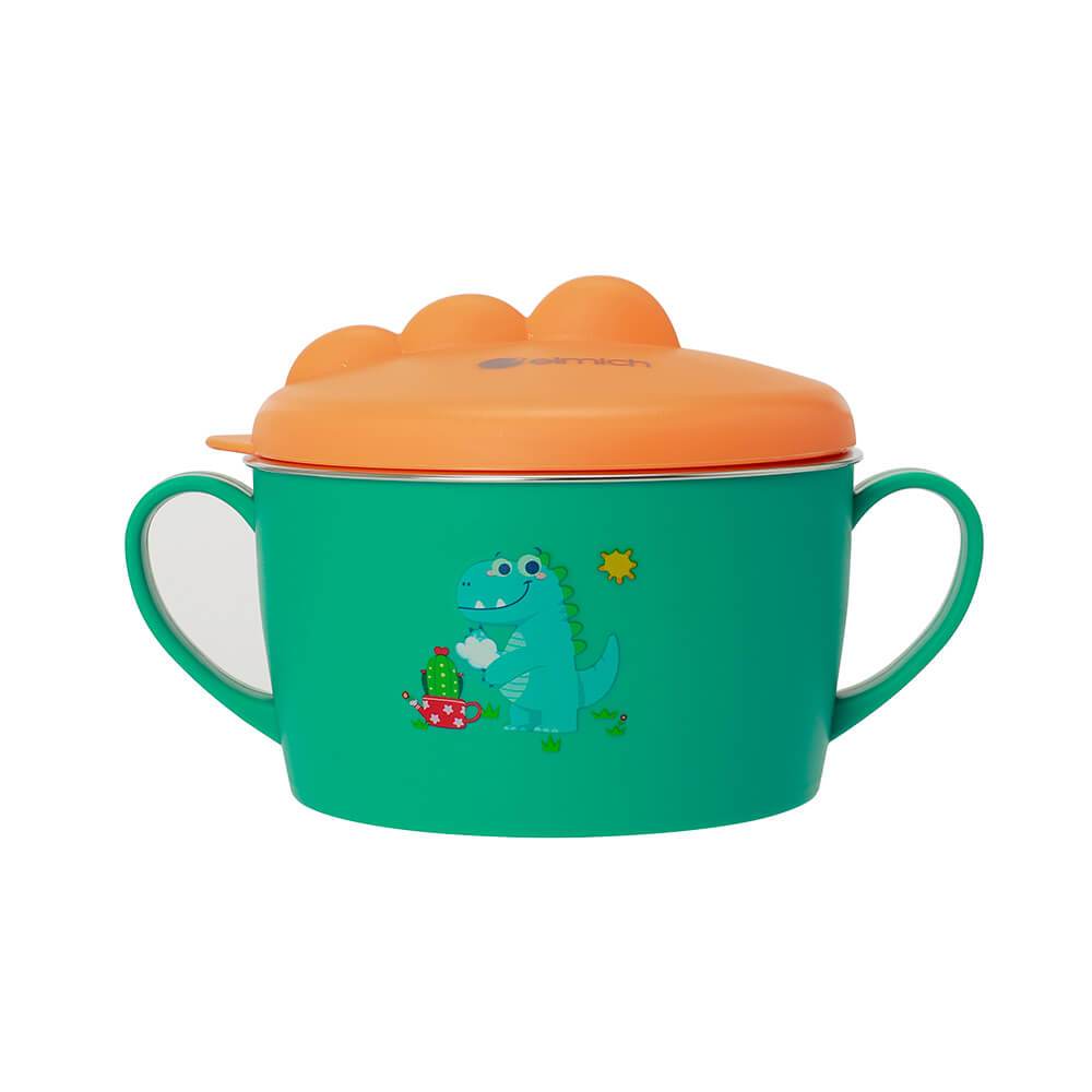 Bát ăn cho trẻ em hình ngộ nghĩnh inox 316 Elmich Babycare EL-0008