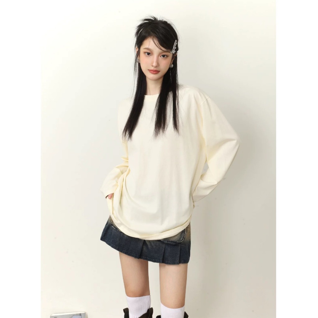 ÁO THUN TAY DÀI FULL MÀU BASIC CHẤT COTTON DỄ PHỐI ĐỒ TD Genz