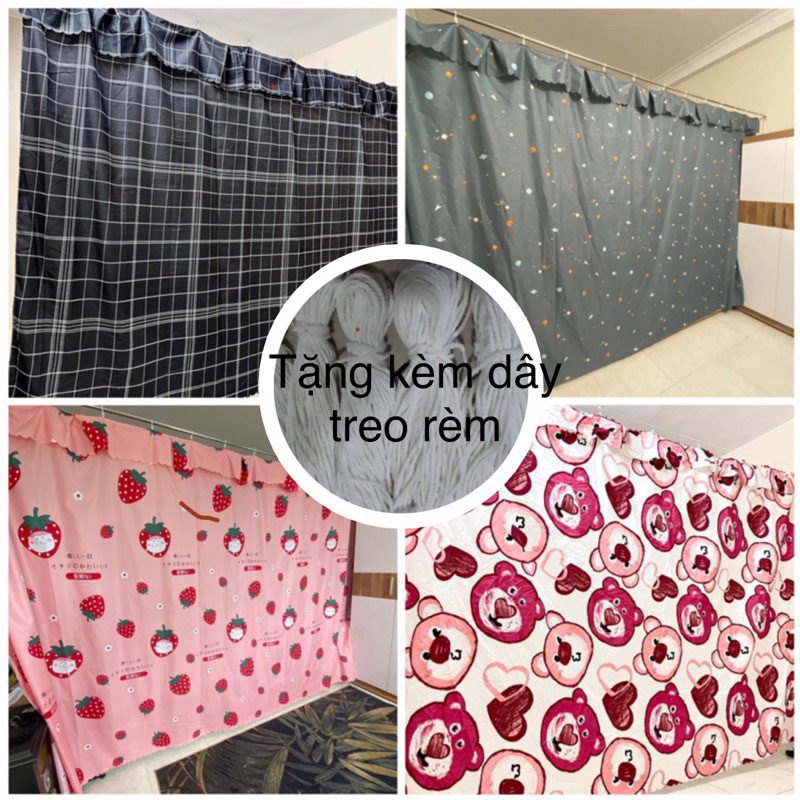 RIDO RÈM CỬA CHE NẮNG, NGĂN PHÒNG TẶNG KÈM MÓC VÀ DÂY TREO | Shopee ...
