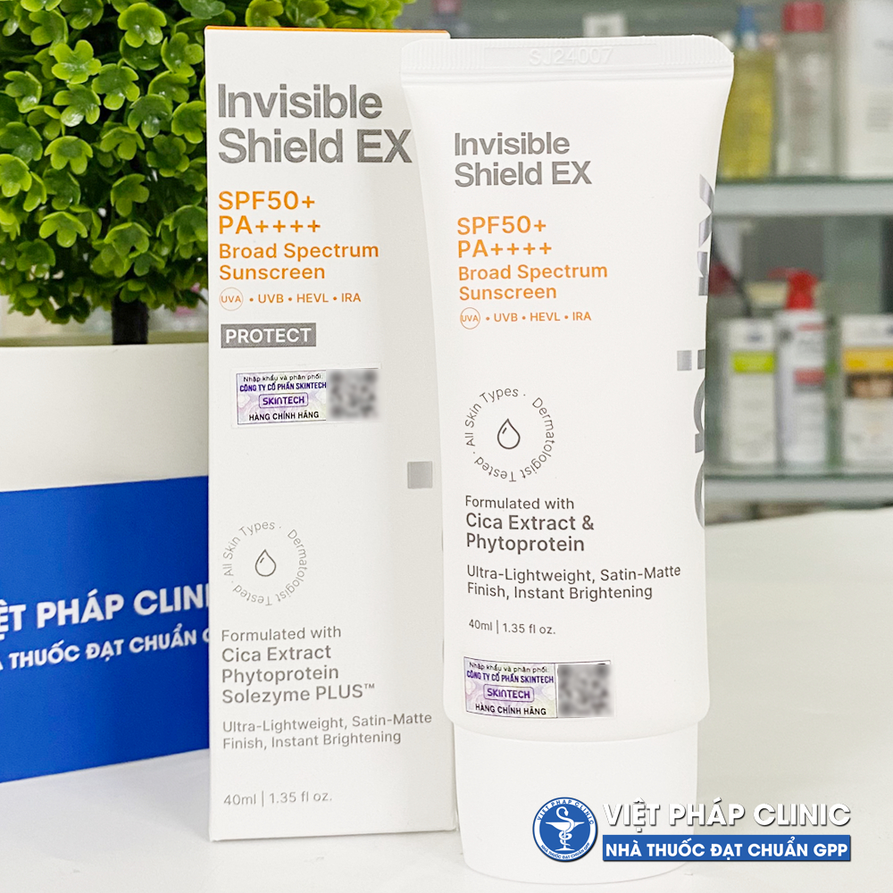 Kem Chống Nắng Epi-Rx Invisible Shield EX SPF 50+ 40ml | Shopee Việt Nam