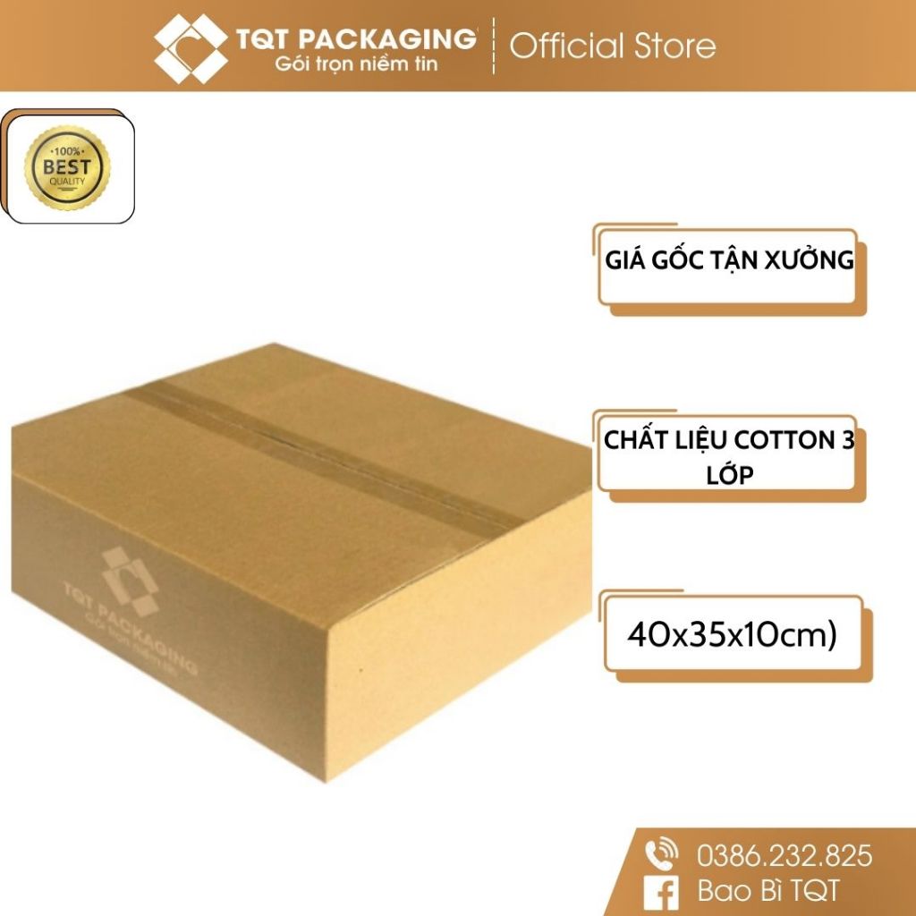 40x35x10 Hộp carton thùng bìa giấy CODE đóng gói | Shopee Việt Nam