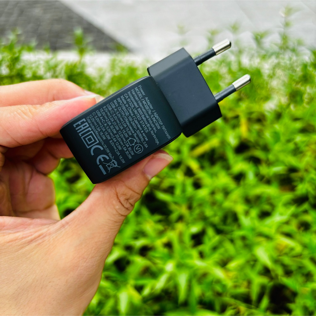 Củ sạc nhanh 2 cổng INFINITY 30W by Harman  NEW ZIN FULLBOX
