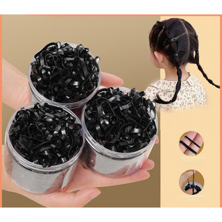 Hộp chun dây buộc tóc Nịt chun buộc tóc bé gái, Dây chun nịt nhỏ cột tóc tạo kiểu đơn giản cho bé gái, độ đàn hồi cao
