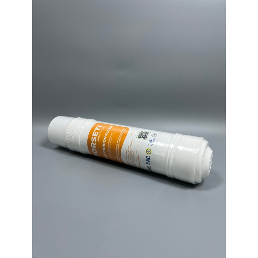 Lõi Lọc Nước Post Carbon FORSETI Cao Cấp Nhập Khẩu Hàn Quốc - Khử Mùi Hôi, Clo, Hóa Chất - Hàng Chính Hãng