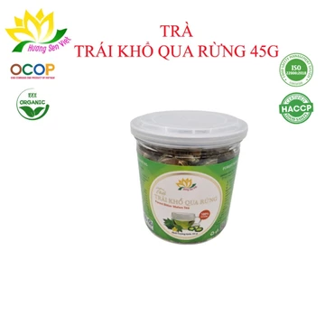 [COMBO 2 HŨ] TRÀ TRÁI KHỔ QUA RỪNG HŨ 45g - KHỔ QUA RỪNG TỰ NHIÊN/ THANH NHIỆT, MÁT GAN