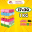 1Kg Size 17x30 Màng PE Gói Hàng, Túi Gói Hàng Niêm Phong Đóng Hàng Cực Kỳ Cuốn Hút Hapii Retail