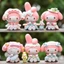 Set 6 hộp quà bí mật kuromi, Kuromi ngoại truyện, Mô hình trang trí - Decor bàn làm việc, quà tặng cho bé