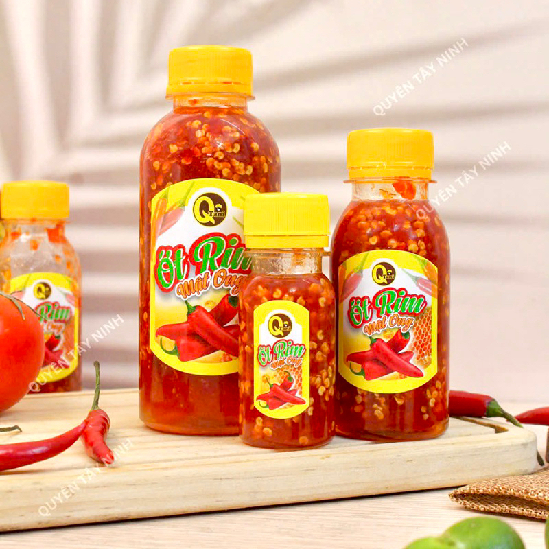 Chai Ớt Rim Mật Ong Siêu Cay, thơm ngon, Gia vị nấu ăn, Chấm Bánh Tráng ...