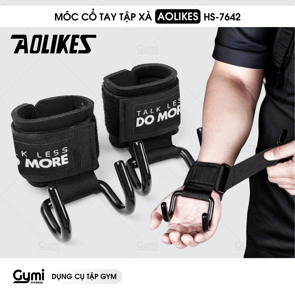 [1 Đôi] Móc Cổ Tay Aolikes Hỗ Trợ Tập Xà HS-7642 - AL7642