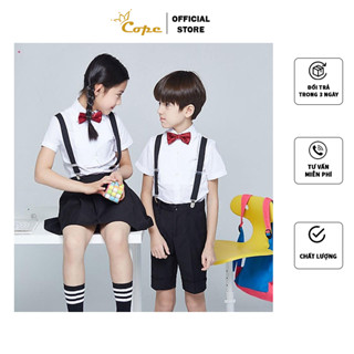 Dây đai quần chữ Y trẻ em TẶNG nơ cổ bé trai bé gái