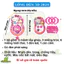 Đèn Trung Thu 5D BỐ KHỦNG LONG Cao 39CM Có Đèn Sáng Lấp Lánh Lồng Đèn Nhựa Đèn Lồng Sứa Lồng Đèn Thỏ