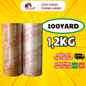 Băng Keo 100 Yard 1Cây/6 Cuộn Giá Xưởng Siêu Rẻ - Băng Keo Trắng/ Đục 100Yard Dán Thùng Siêu Rẻ