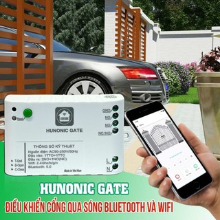 Bộ Điều Khiển Cổng Tự Động, Bộ Điều Khiển Hunonic Gate, Điều Khiển Từ Xa Qua Điện Thoại
