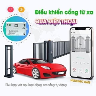Bộ Điều Khiển Cổng Tự Động, Bộ Điều Khiển Hunonic Gate, Điều Khiển Từ Xa Qua Điện Thoại