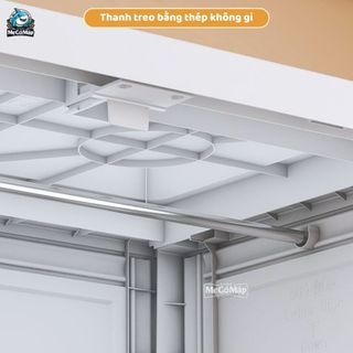 Tủ Quần Áo Nhựa Cho Bé Có Bánh Xe, Tủ Quần Áo Trẻ Em Nhiều Tầng Có Ngăn Treo, Chất Liệu Bền Bỉ, Mới Nhất 2026