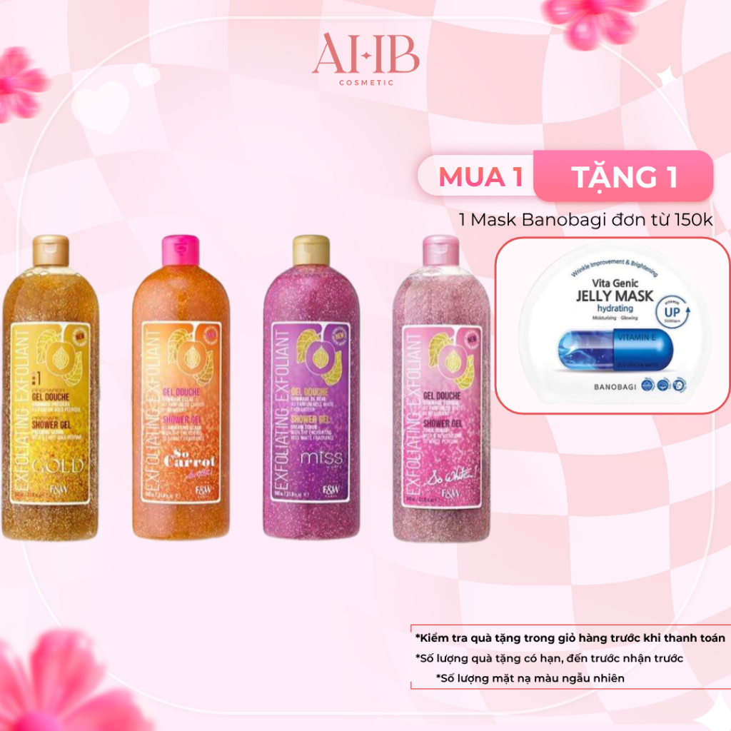 Sữa tắm tẩy da chết nhẹ nhàng của FW Pháp - Exfoliating exfoliant