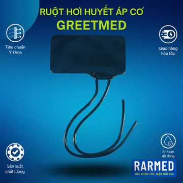 Ruột túi hơi cao su vòng bít máy huyết áp cơ GREETMED - Nhiều cỡ