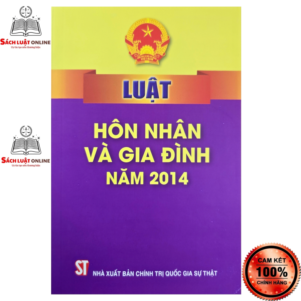 Ảnh Sách - Luật hôn nhân và gia đình năm 2014 (NXB Chính trị quốc gia Sự thât) 1