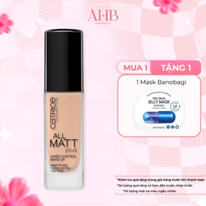 Kem nền che phủ Catrice all matt 18h - AHB Cosmetics