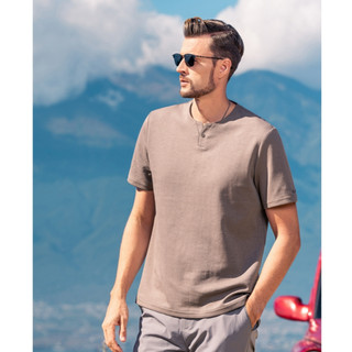 [OUTLET]  Áo thun cổ V Legacy Camio nam phong cách Hàn Quốc, vải cotton, form đẹp CMO01