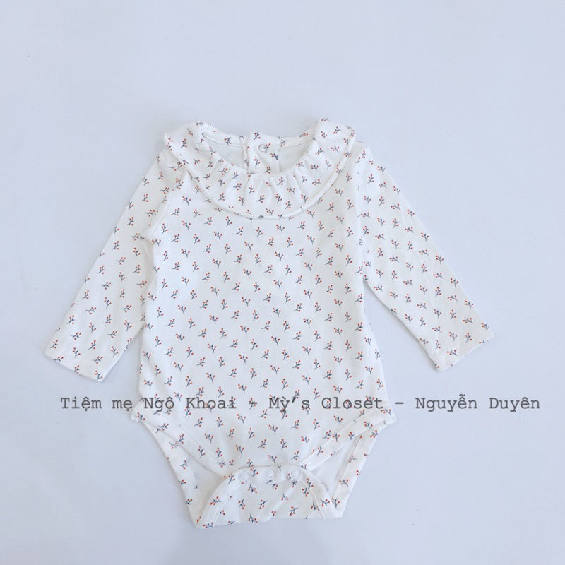[MD66]❤️12/18-18/24M-2/3Y❤️YAMPY, ZY, CASTRO❤️bodychip/áo liền thân dài tay cho bé yêu NGÔ KHOAI MỲ