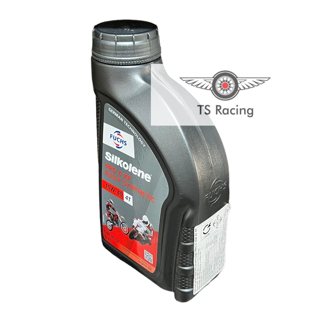Nhớt fuchs silkolene pro 4 xp 10w40 Tổng Hợp 100% 1L - xe số xe côn