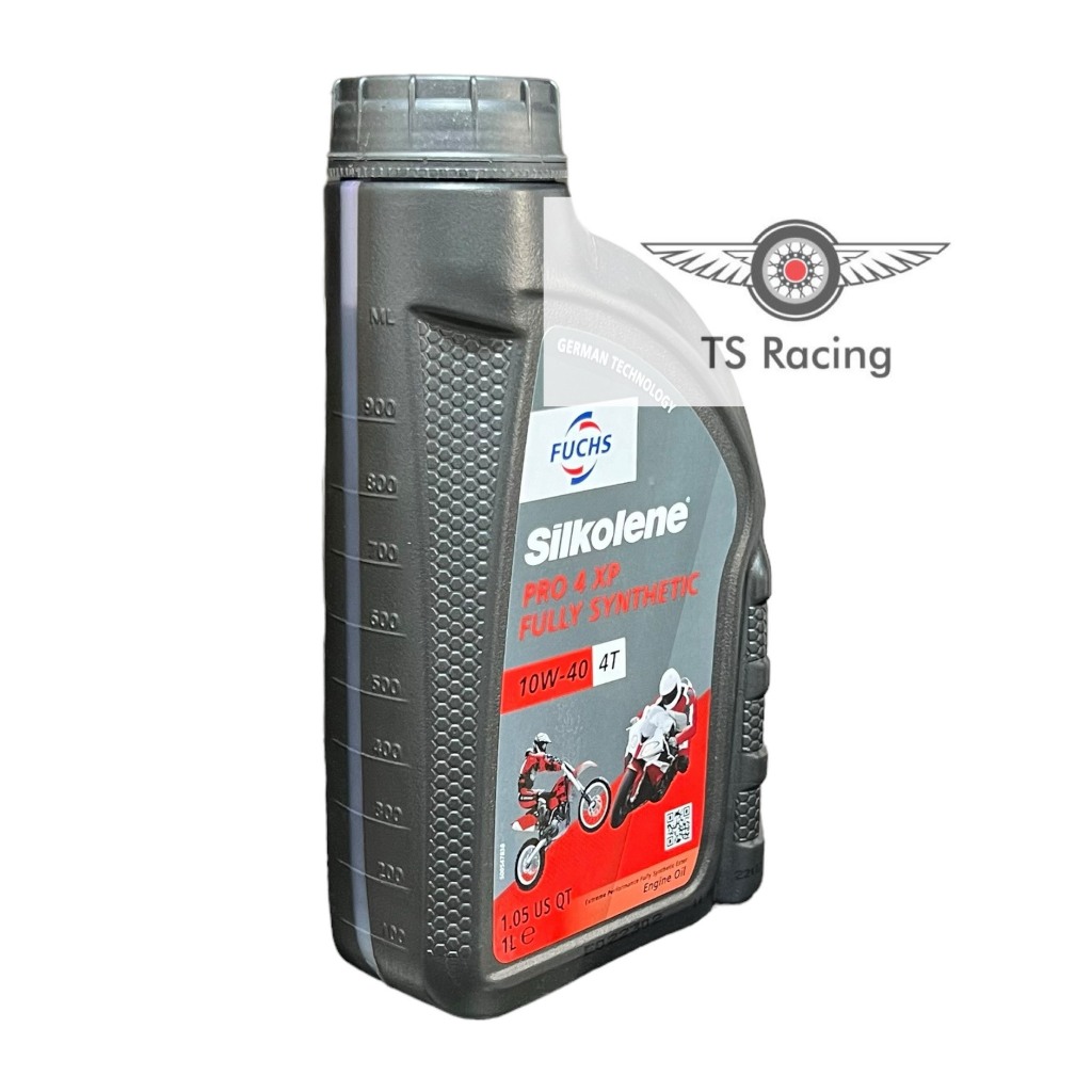 Nhớt fuchs silkolene pro 4 xp 10w40 Tổng Hợp 100% 1L - xe số xe côn